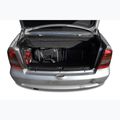 KJUST set geantă portbagaj Opel Astra Convertible 2001-2006 4 buc negru. 13