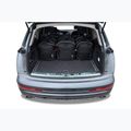 KJUST set geantă portbagaj Audi Q7 2005-2015 5 buc negru 18