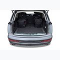 KJUST set geantă portbagaj Audi Q7 2005-2015 5 buc negru 19