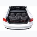 KJUST set geantă portbagaj Audi A5 Sportback 2009-2016 5 buc negru 17