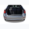 KJUST BMW X6 set sac pentru compartimentul de bagaje 2008-2014 5 buc negru 15