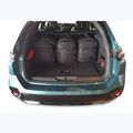 KJUST set geantă portbagaj Peugeot 308 SW PHEV 2021+ 5 buc negru. 15