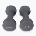 Spokey Shape IV 2x1.5kg gri 921562 3