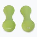 Set gantere Spokey Bone 2pcs verde 926521 3