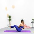 Covoraș de yoga Spokey Yoga Duo violet 929893 7