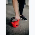 THORN FIT Cast Iron 6 kg kettlebell roșu 2