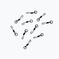 Ronnie Riga UNDERCARP crap pivotant negru UC262 3