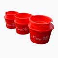 Găleată MatchPro Team 18L cu capac și bol de 5L roșu 910937