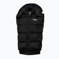 Fără mâneci pentru bărbați Pitbull West Coast Walpen Hooded black