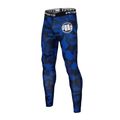 Jambiere pentru bărbați Pitbull West Coast Compr Pants Dillard blue camo