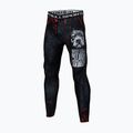 Jambiere pentru bărbați Pitbull West Coast Compr Pants Blood Dog black
