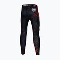 Jambiere pentru bărbați Pitbull West Coast Compr Pants Blood Dog black 2
