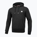 Hanorac pentru bărbați Pitbull West Coast Hooded Small Logo 21 charcoal melange