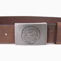 Cureaua pentru bărbați Pitbull West Coast Original Leather Bones brown 2