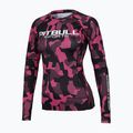 Rashguard pentru femei cu mânecă lungă Pitbull West Coast L-S Rash Dillard pink camo