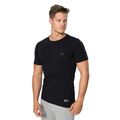 Tricou pentru bărbați Pitbull West Coast Slim Fit Lycra Small Logo black