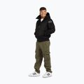 Geacă pentru bărbați Pitbull Sherpa Hooded Bomber black 2
