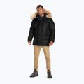 Jachetă de iarnă pentru bărbați Pitbull West Coast Alder Fur Parka black 2