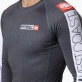 Bărbați Rashguard cu mânecă lungă Pitbull West Coast Rash L-S Hilltop grey/melange 4