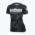 Rashguard pentru femei Pitbull West Coast Rash T-S All black camo