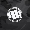 Rashguard pentru femei Pitbull West Coast Rash T-S All black camo 5