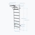 BenchK scara de gimnastică negru BK-211B 3