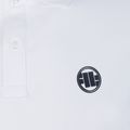 Tricou polo pentru bărbați Pitbull West Coast Polo Slim Logo white 3