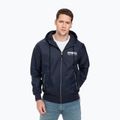 Bărbați Pitbull West Coast Athletic Athletic cu glugă jachetă din nailon cu glugă Dark Navy