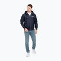 Bărbați Pitbull West Coast Athletic Athletic cu glugă jachetă din nailon cu glugă Dark Navy 2