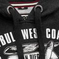 Hanorac pentru bărbați Pitbull West Coast Hooded Oldschool Razor charcoal melange 4