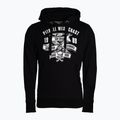 Hanorac pentru bărbați Pitbull West Coast Hooded Oldschool Razor black