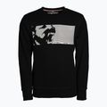 Hanorac pentru bărbați Pitbull West Coast Crewneck Raster Dog black