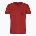 Tricou pentru bărbați Pitbull West Coast T-Shirt Circle Dog burgundy