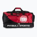 Sac de antrenament Pitbull West Coast Big Duffle Bag Logo Pitbull Sports black/red