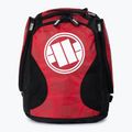 Rucsac pentru bărbați Pitbull West Coast Medium Convertible Logo red