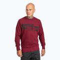 Hanorac pentru bărbați Pitbull West Coast Crewneck Classic Logo burgundy