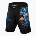 Pantaloni scurți de grappling pentru bărbați Pitbull West Coast Grappling Master Of Boxing black 9