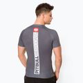 Rashguard pentru bărbați Pitbull West Coast T-S Rash Hilltop grey/melange 3