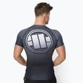 Rashguard pentru bărbați Pitbull West Coast T-S Rash Scratch grey 3