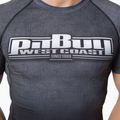Rashguard pentru bărbați Pitbull West Coast T-S Rash Scratch grey 4
