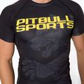 Rashguard pentru bărbați Pitbull West Coast T-S Rash Master Of BJJ black 4