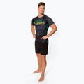 Rashguard pentru bărbați Pitbull West Coast Rash T-S Masters Of BJJ black 2