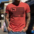 Tricou pentru bărbați Pitbull West Coast T-S Pitbull West Coast USA red 7