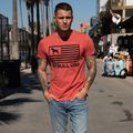 Tricou pentru bărbați Pitbull West Coast T-S Pitbull West Coast USA red 8