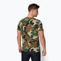 Tricou pentru bărbați Pitbull West Coast Slim Fit Lycra Small Logo woodland camo 3