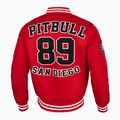 Jachetă pentru bărbați Pitbull West Coast Silverwing Padded Varsity red 3