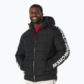 Jachetă pentru bărbați în jos Pitbull West Coast Airway 4 Padded Hooded black