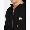 Bluză pentru bărbați Pitbull Small Logo Hooded Zip black 4