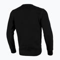 Hanorac pentru bărbați Pitbull West Coast Crewneck Hilltop Terry Group black 4