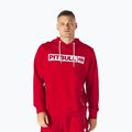 Hanorac pentru bărbați Pitbull West Coast Hooded Hilltop Terry Group red